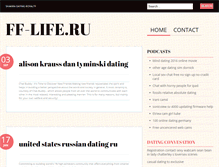 Tablet Screenshot of ff-life.ru